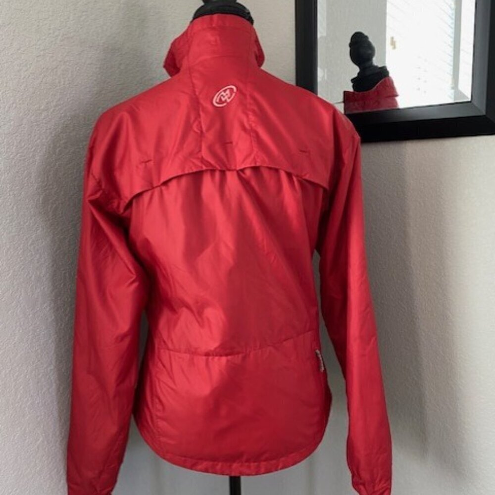 Cloudveil Red Packable Vented Biking Windbreaker … - image 3